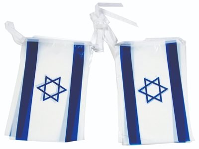 שרשרת דגל ישראל<br>לחצו לבחירת גודל