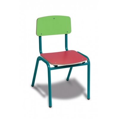 כיסא מתכת עם צבע (2)