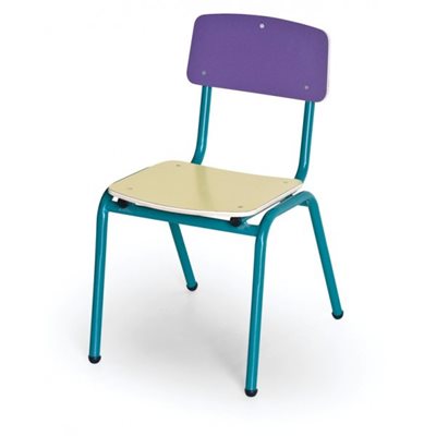 כיסא מתכת עם צבע (3)