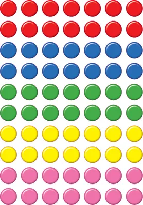 מדבקות עיגולים צבעוניים-קוטר 12 ממ