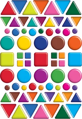 מדבקות צורות הנדסיות